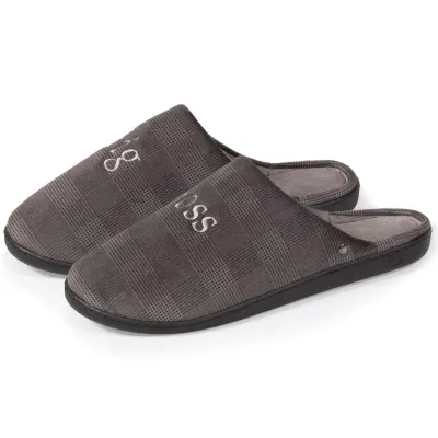 Chaussons Mules Homme Big Boss - Isotoner Boutique Traclet Reference : 17035| Chapellerie Traclet