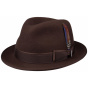 Hat Player Sandata Brown Wool Felt - Stetson