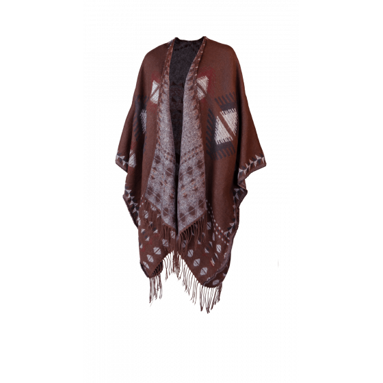 Poncho Layula Marron - Barts Poncho Layula Marron - Barts