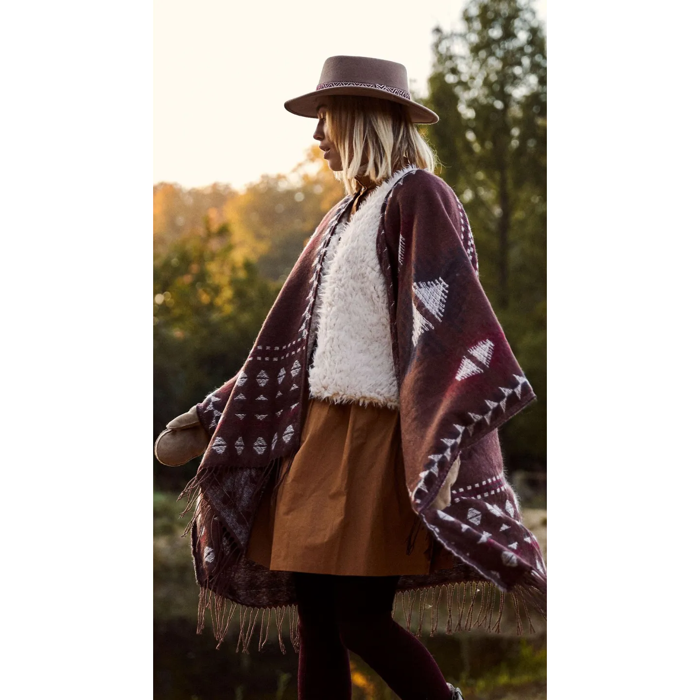 Poncho Layula Brown - Barts