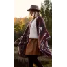 Poncho Layula Marron - Barts