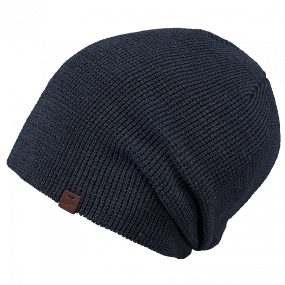 Long Coler Blue Navy Beanie - Barts