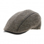 Brown Tweed Naples Flat Cap - Traclet