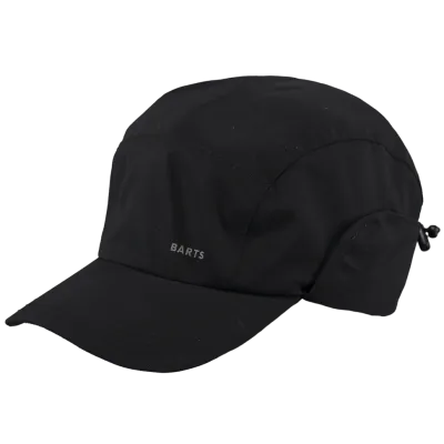 Casquette Shizou 5 panel Cache-Oreilles Noir - Barts