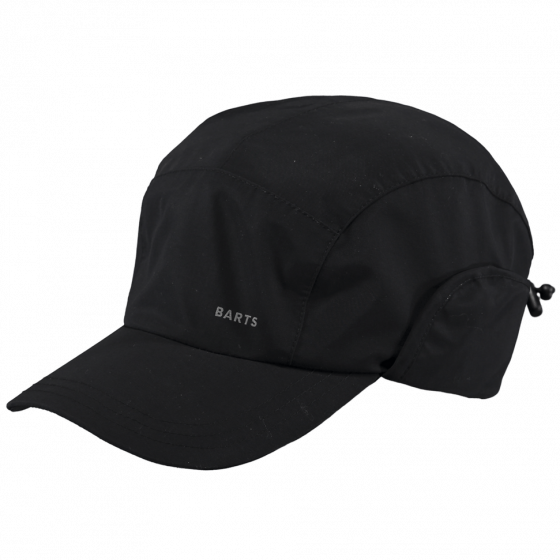 Shizou 5 Panel Black Earflaps - Barts