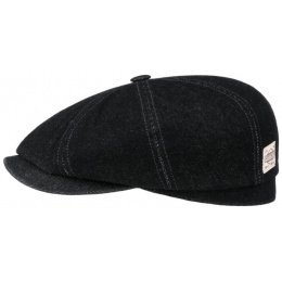 Hatteras Cap Denim Jean Cotton Black - Stetson