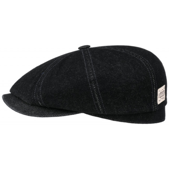 Hatteras Cap Denim Jean Cotton Black - Stetson