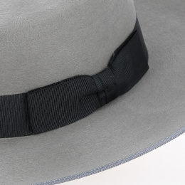 Cordobes Hat Grey Felt Hair with bow