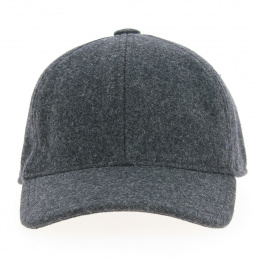 Anthracite Baseball cap made in France - Crambes