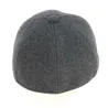 Anthracite Grey Baseball Cap made in France