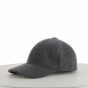 Anthracite Baseball Cap made in France - Crambes