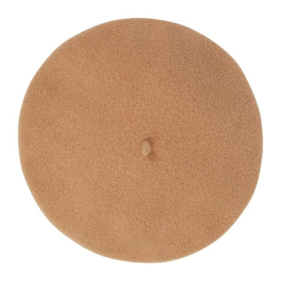 Béret Parisienne Camel - Héritage par Laulhère Béret Parisienne Camel - Héritage par Laulhère