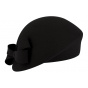 Black Woolen Beret - Traclet