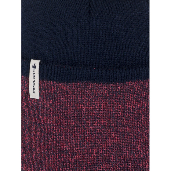 Bonnet réversible Bambo Marine - Pipolaki Bonnet réversible Bambo Marine - Pipolaki