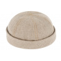 Docker Cooper Beige Linen Hat - Traclet
