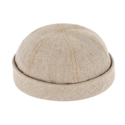 Bonnet Docker Cooper Lin Beige - Traclet