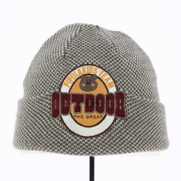 Children's hat Shadow Taupe - Pipolaki