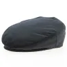 Casquette Plate Must Velours Côtelé Noir - Mtm