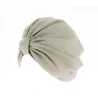 Light taupe chemotherapy turban Reference: 3619 | Traclet Hat Shop