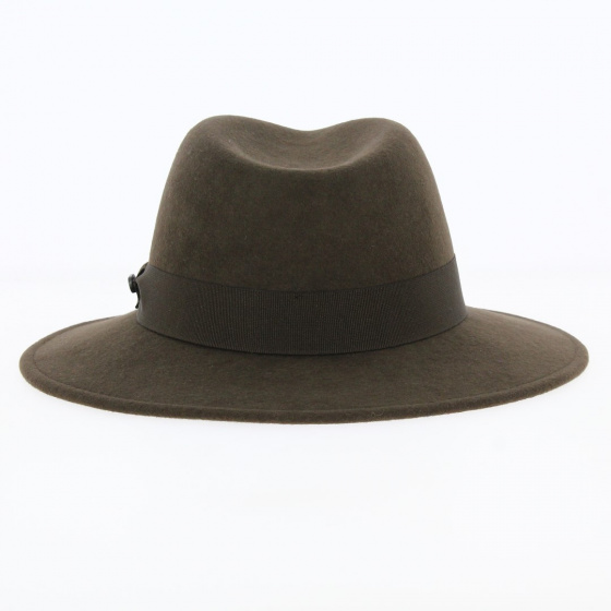 Traveller Max hat brown wool felt - Traclet