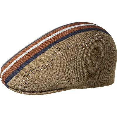 Slick Stripe 507 Camel Cap - Kangol