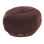 Hatteras Longreach Leather Plum Cap - Stetson