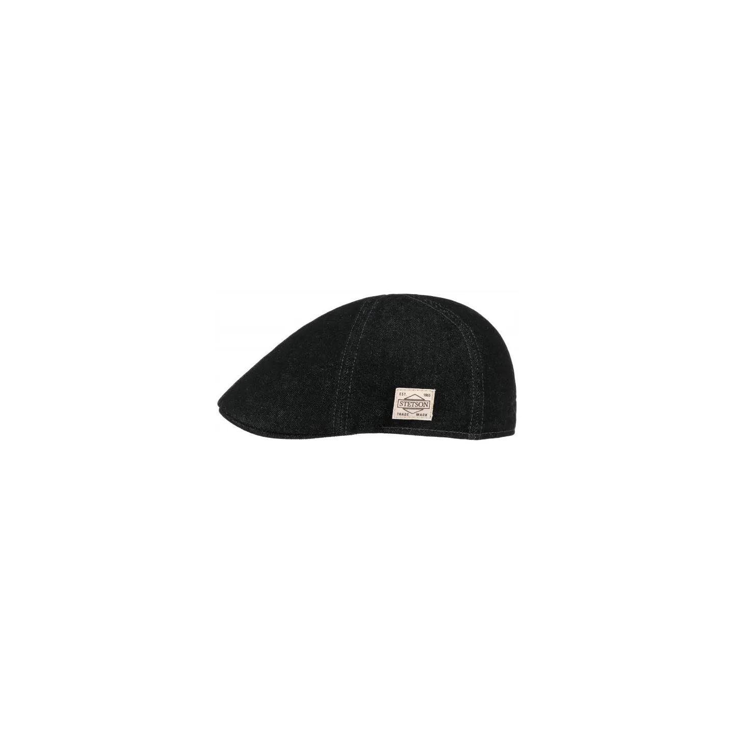 Casquette Texas Leeds Denim Noir Coton - Stetson