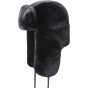 Black faux fur hat - Kangol