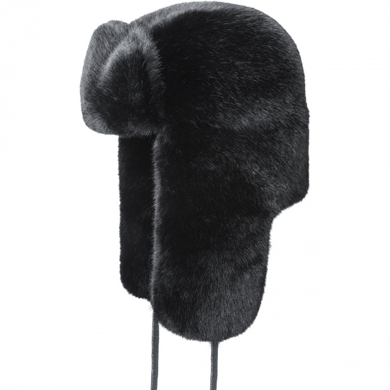 Chapka fausse fourrure Noir - Kangol
