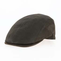 copy of Oxford brown leather cap