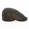 Brown Leather Daffy Cap - Traclet Reference: 17184 | Traclet Hat Shop