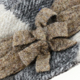 Colyne Wool Fleece Lined Cloche Hat - Traclet
