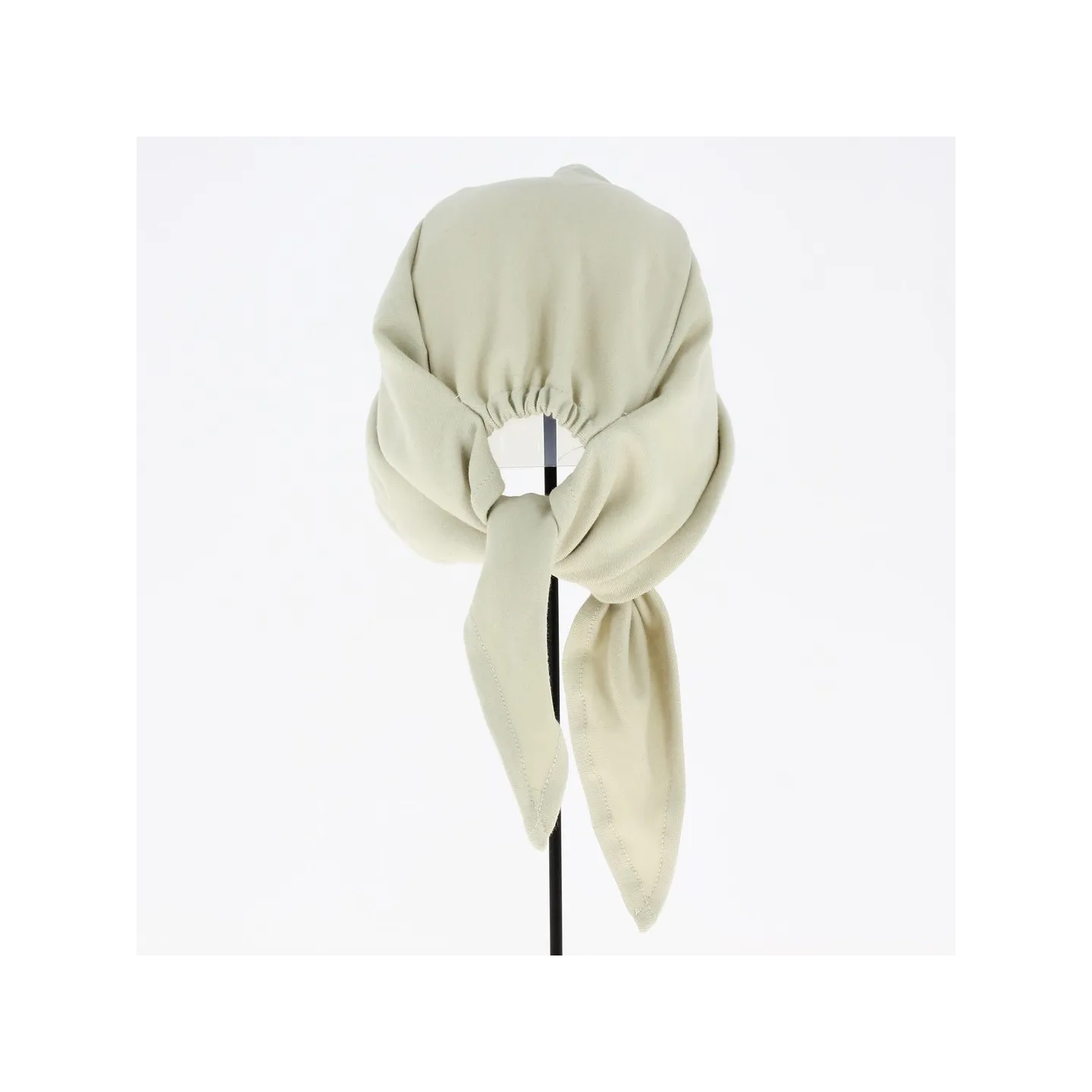 Turban Foulard Chimiothérapie Coton Beige - Traclet