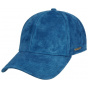 Louisville Leather Baseball Cap Blue - Stetson