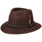 Brown Traveller Braided Hat - Stetson