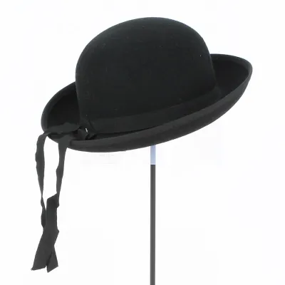 Chapeau Breton Feutre Laine Enfant Noir - Traclet