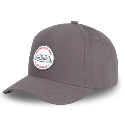 Grey Crew Baseball Cap - Von Dutch   Reference: 17229| Traclet Hat Shop