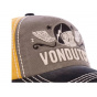 Xavier Grey & Yellow Rock Baseball Cap - Von Dutch