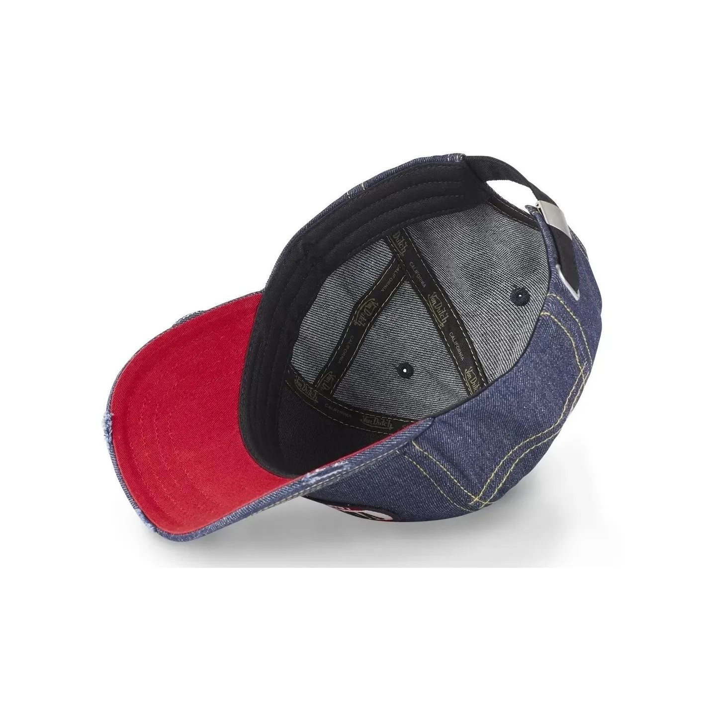 Casquette Baseball Moto Club Denim - Von Dutch    Reference : 17231| Chapellerie Traclet