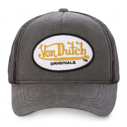 Grey Crew Baseball Cap - Von Dutch