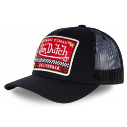 West Coast Baseball Cap Black - Von Dutch