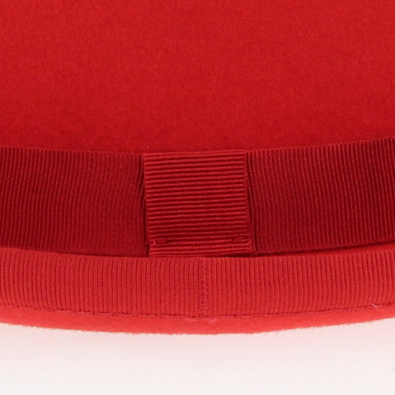 Top Hat Felt Wool Poppy - Traclet