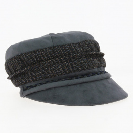 Gavroche Newport Cub Grey & Brown Cap - Taffta