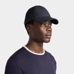 Casquette Baseball Wax Coton ciré Marine - Tilley