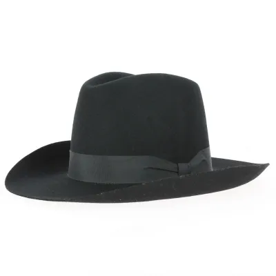 Chapeau Western Laine Noir - Traclet