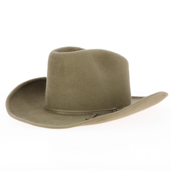 Camel Felt Western Hat - Traclet