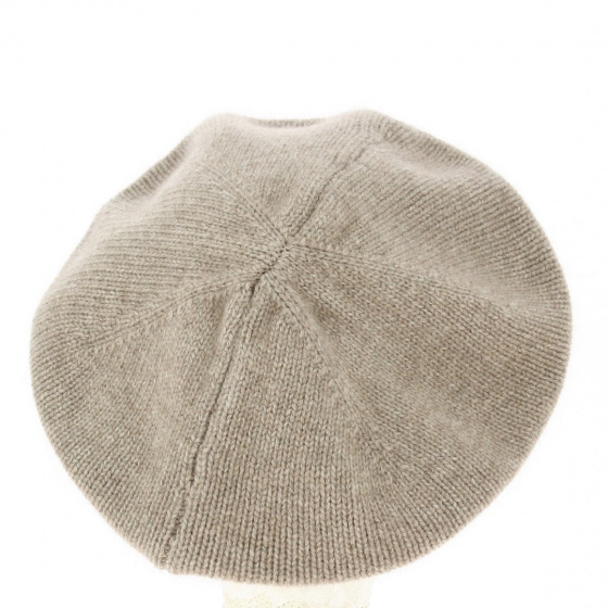 Beige Cashmere beret - Traclet