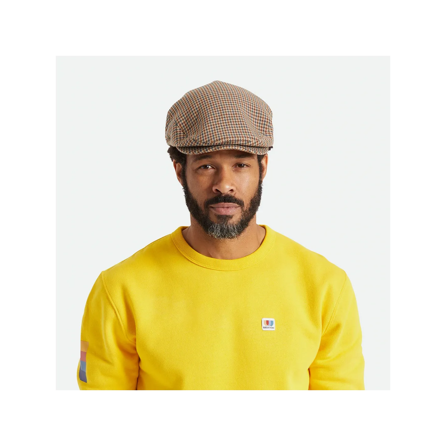 Casquette Hooligan Motifs Pieds de Poule - Brixton