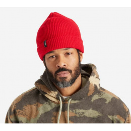 Heist Knit Cap Red - Brixton
