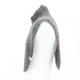 Plastron en Laine Alpaga Gris - Roeckl